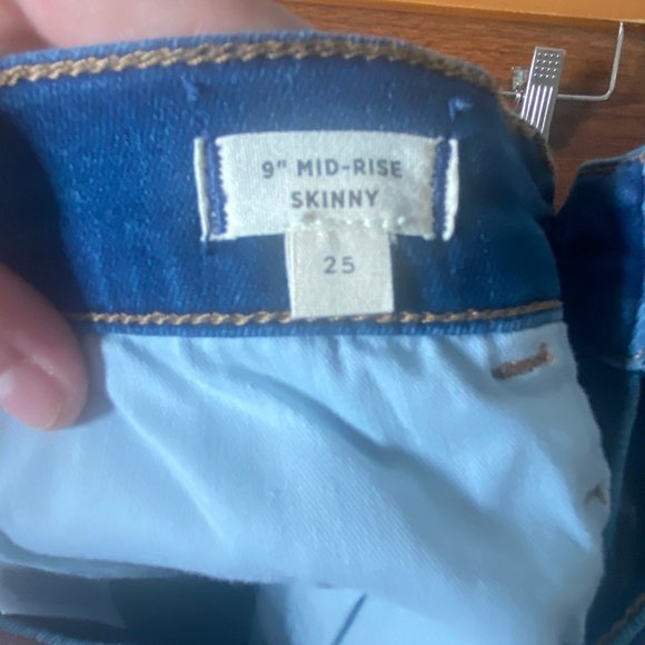 NWT Madewell 9" Mid-Rise Skinny Jean 25 - Picture 10 of 10